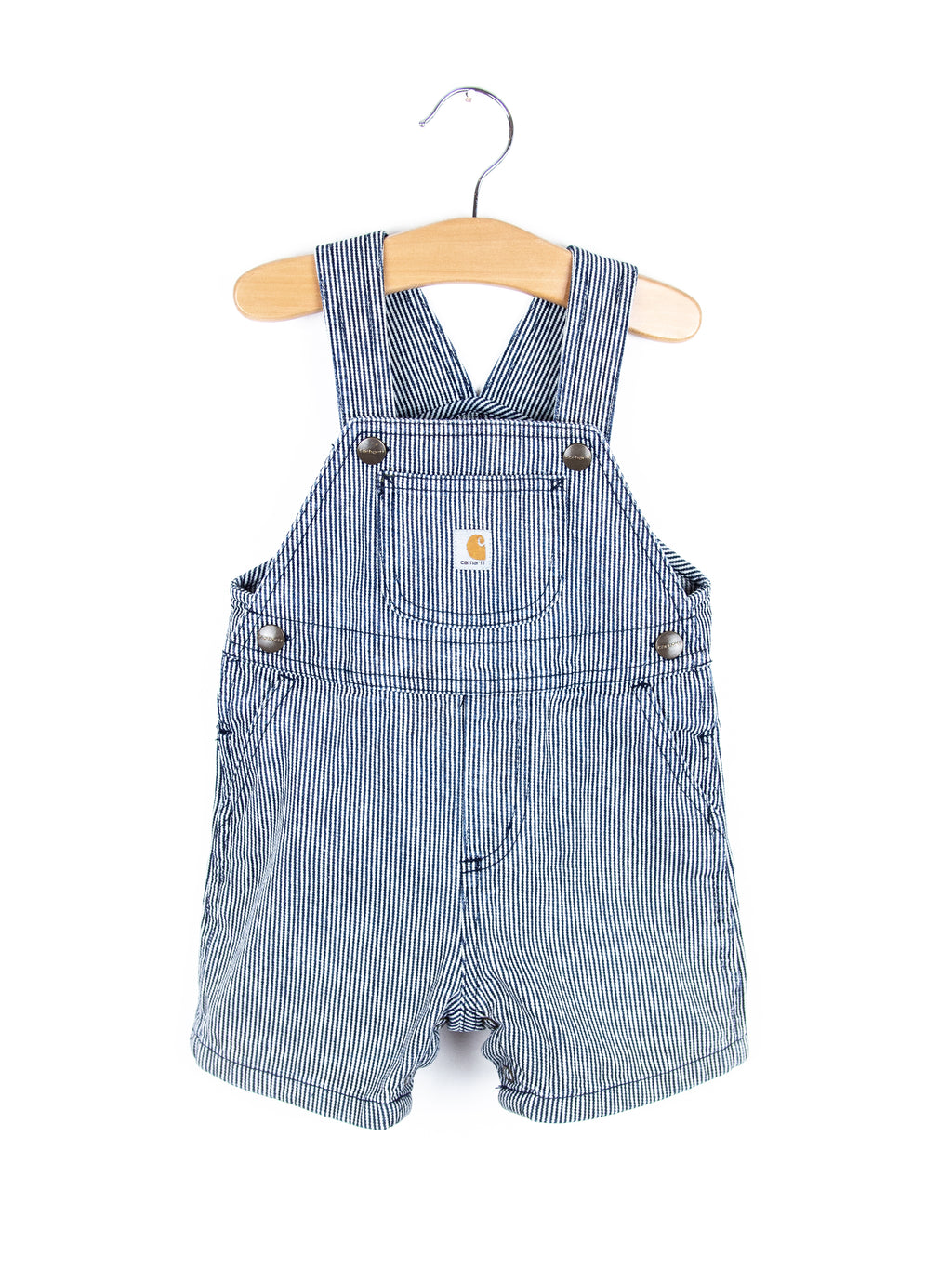 Carhartt Hickory Stripe Dungaree Shorties