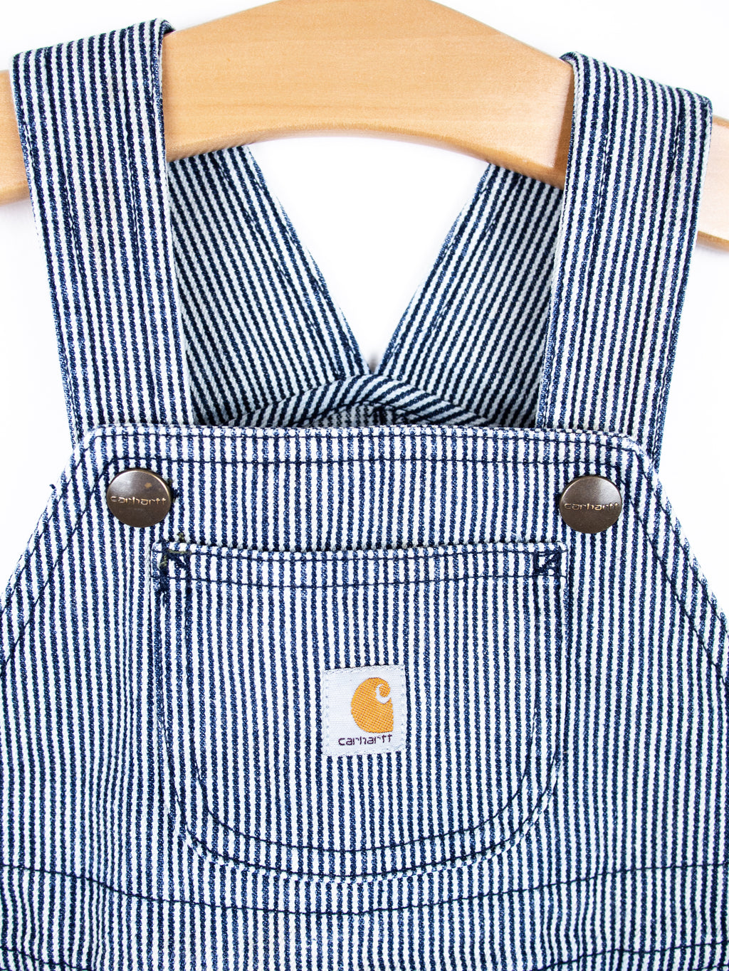 Carhartt Hickory Stripe Dungaree Shorties