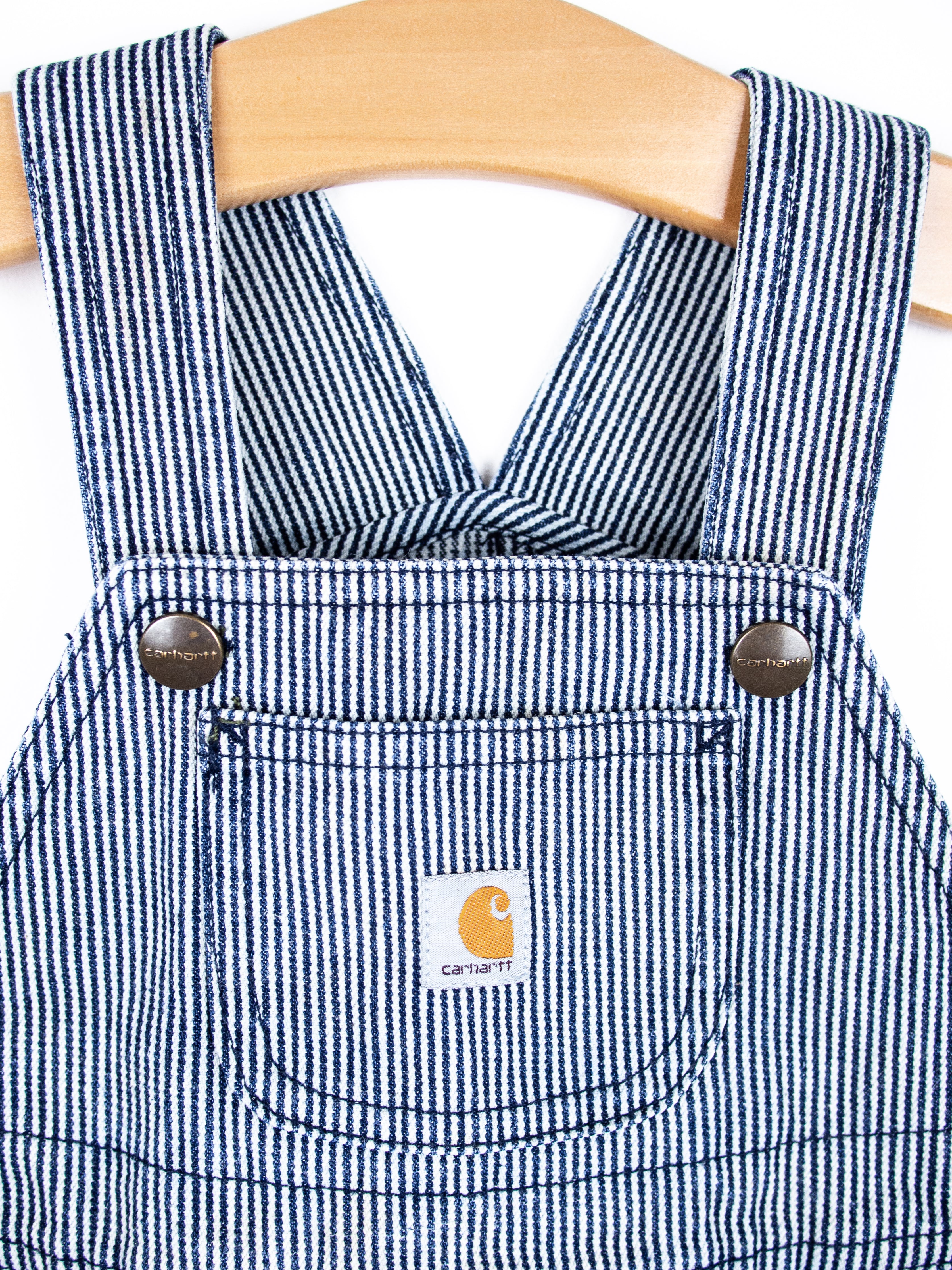 Carhartt Hickory Stripe Dungaree Shorties