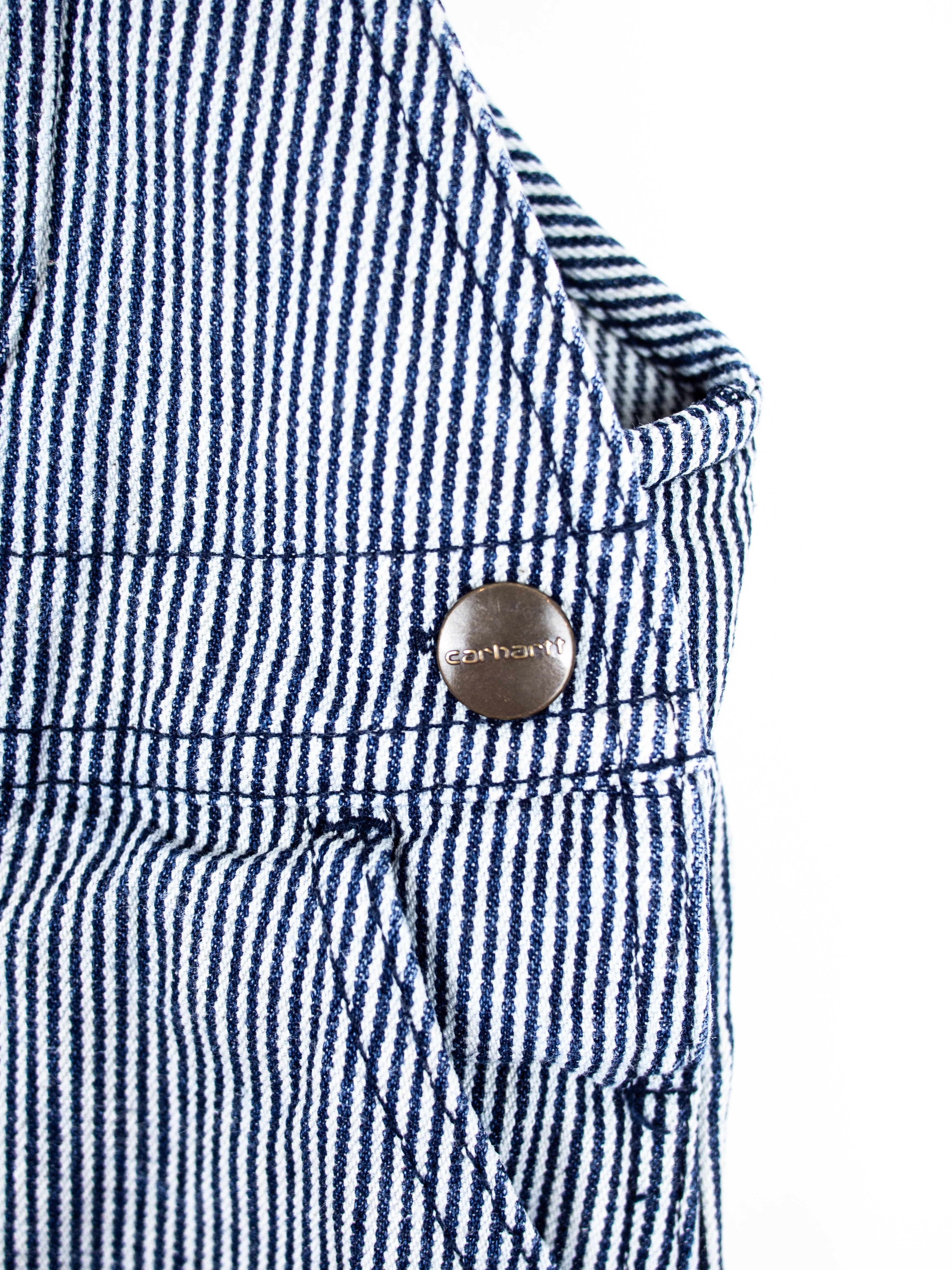Carhartt Hickory Stripe Dungaree Shorties