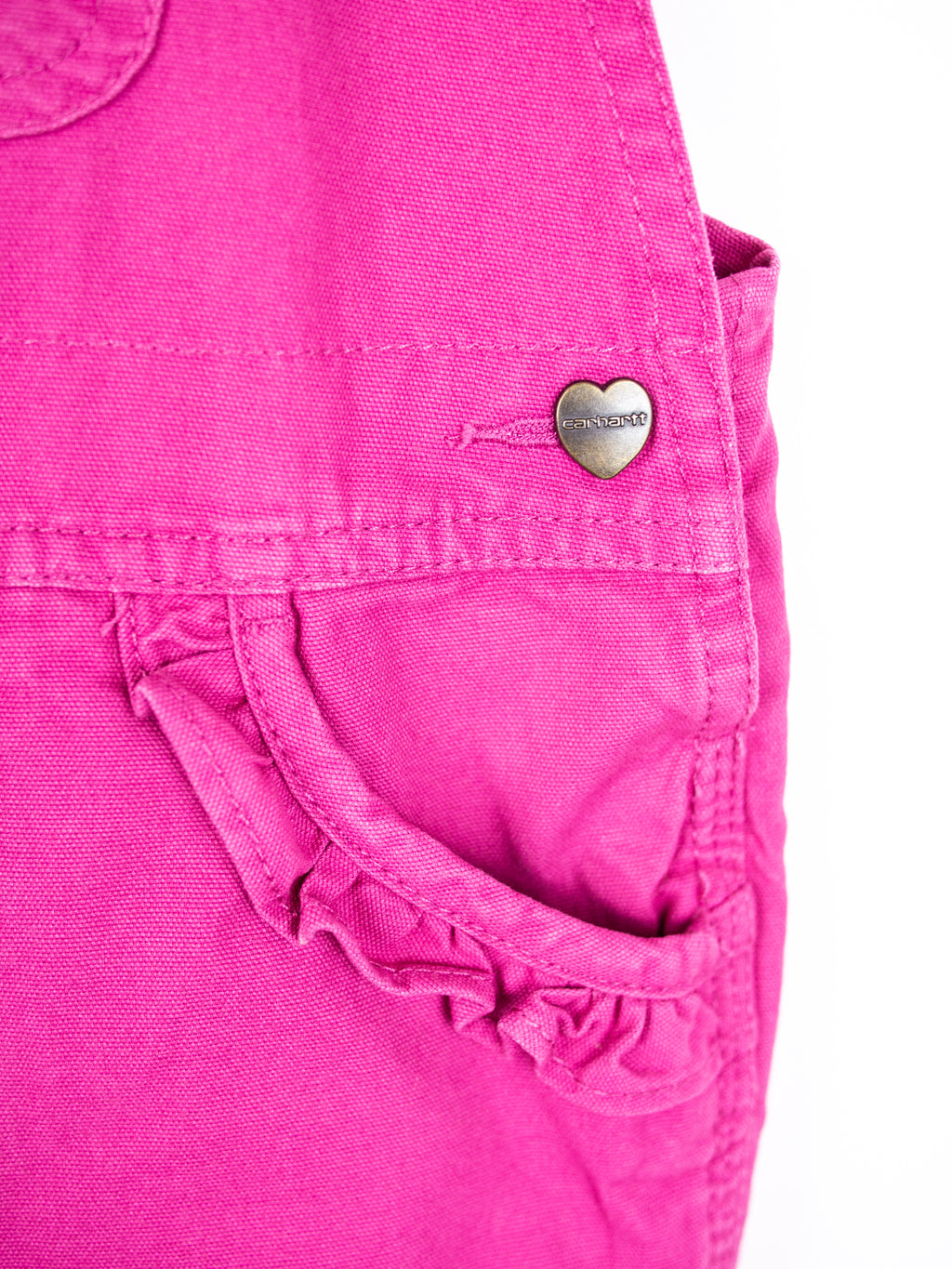 Carhartt Pink Dungaree Shorties - Age 3T