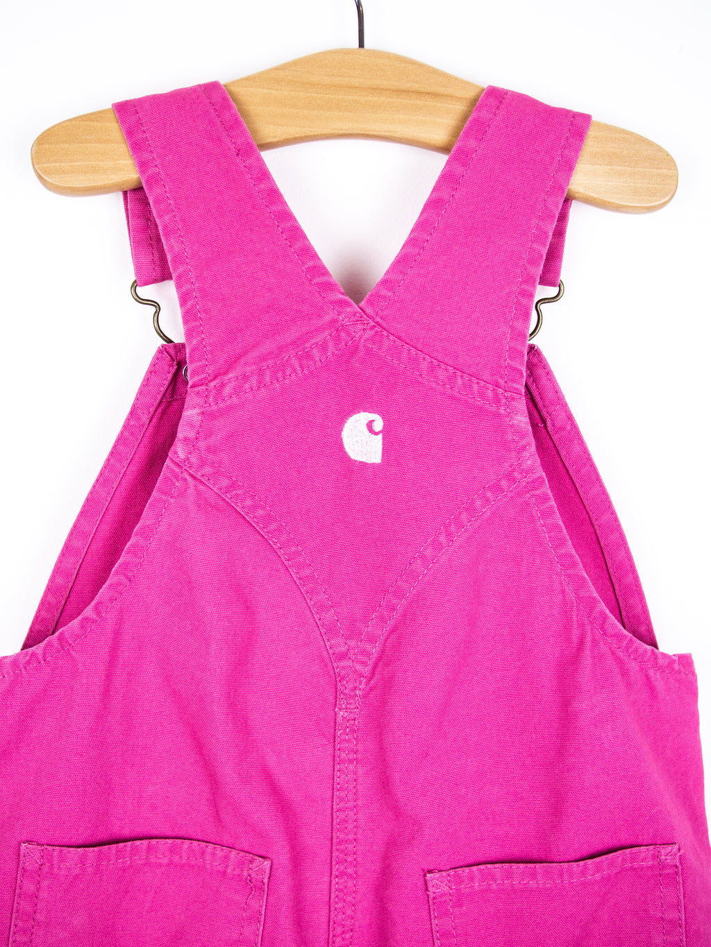 Carhartt Pink Dungaree Shorties - Age 3T