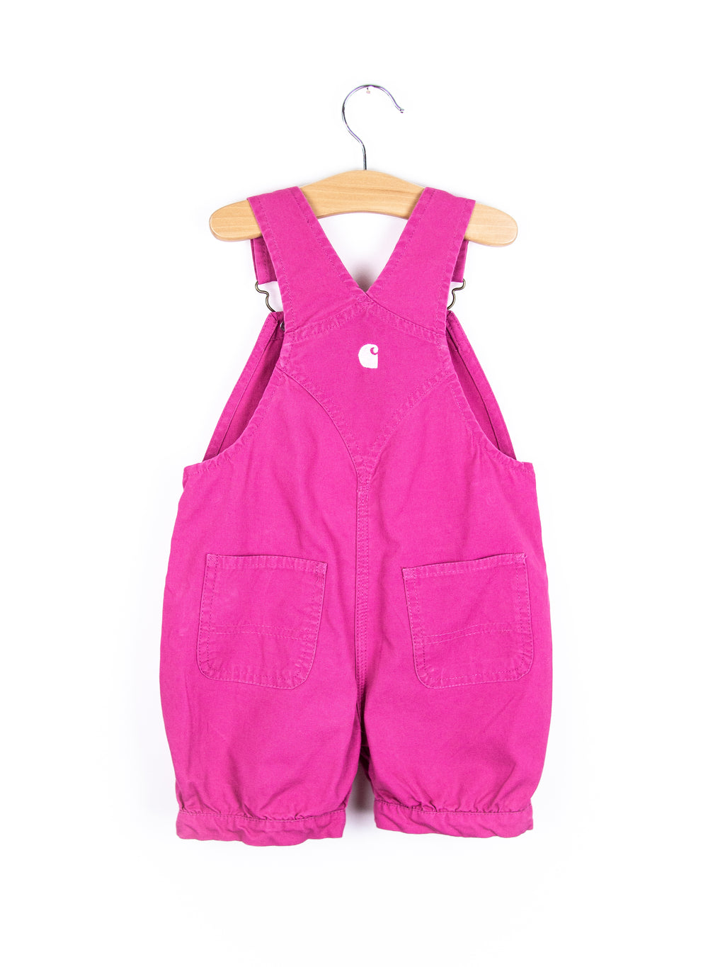 Carhartt Pink Dungaree Shorties - Age 3T