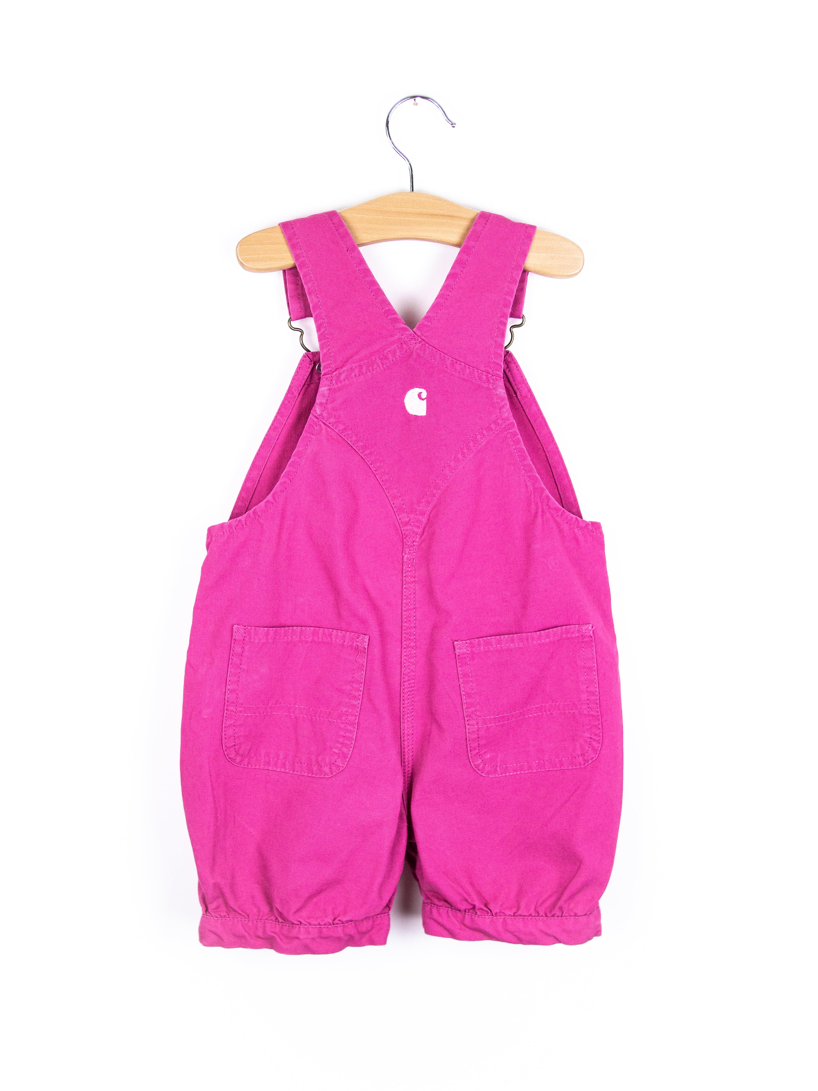 Carhartt Pink Dungaree Shorties - Age 3T