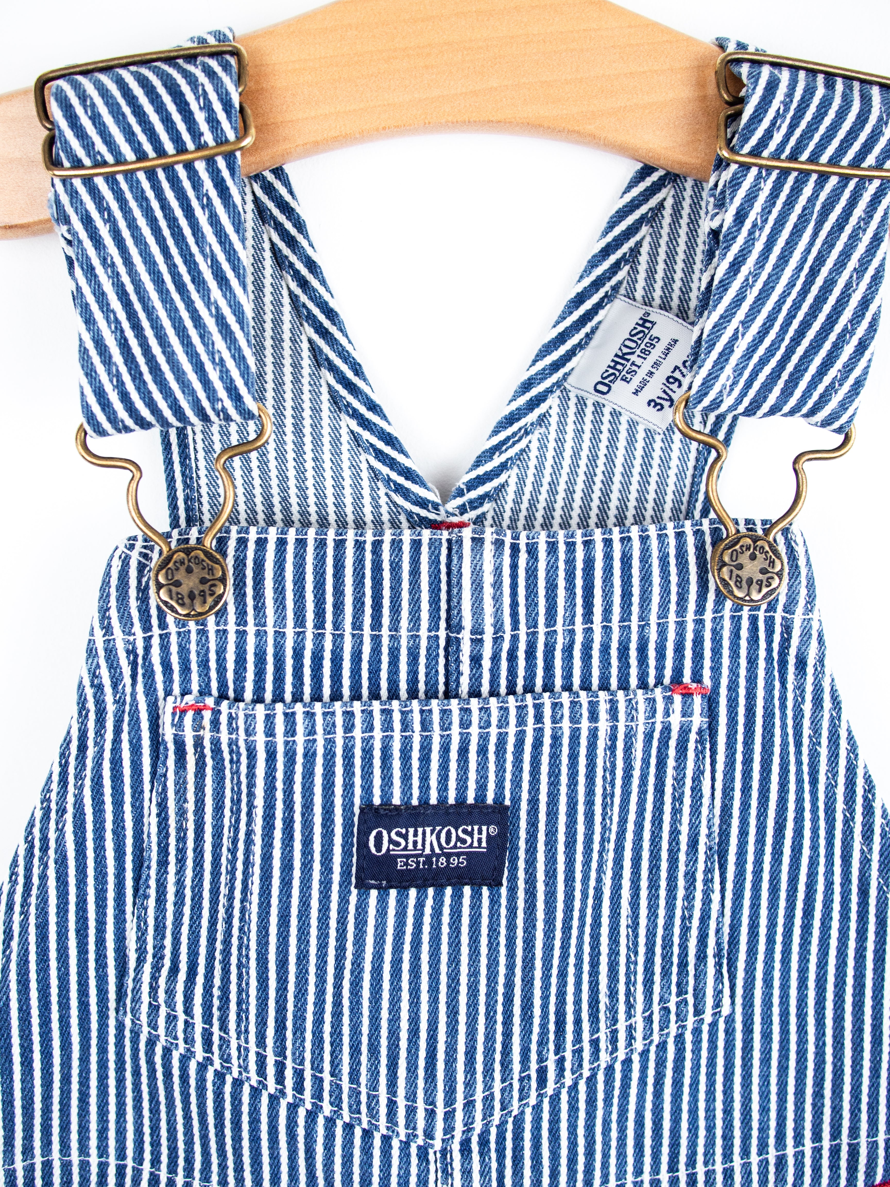 Osh Kosh Hickory Stripe Dress - Age 3 years