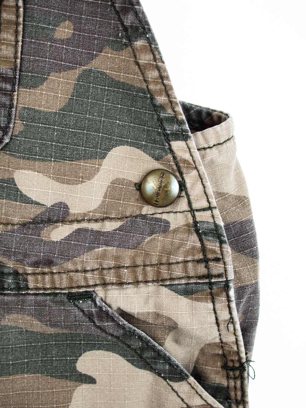 Carhartt Camo Dungaree Shorties - Age 18 months