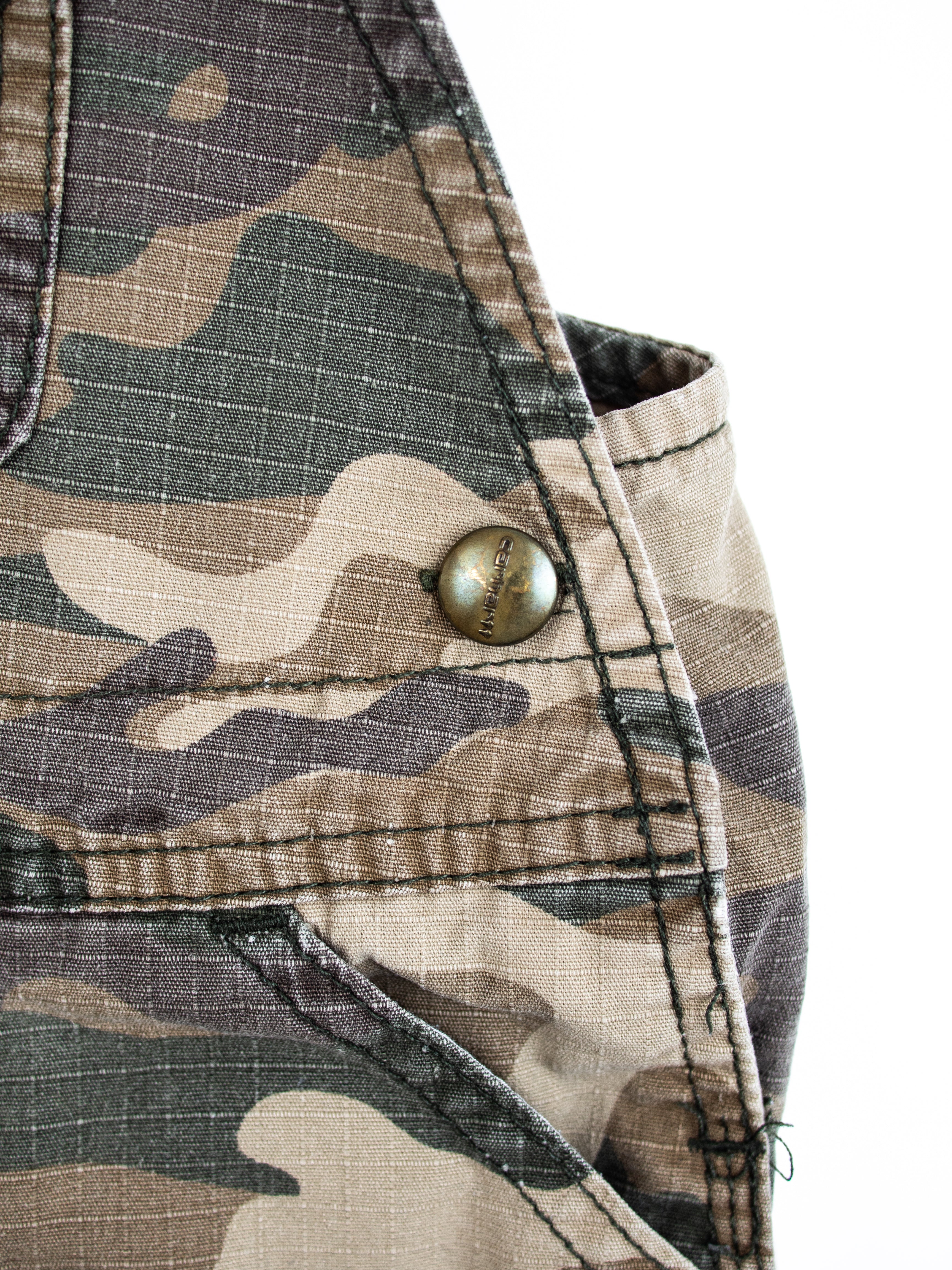 Carhartt Camo Dungaree Shorties - Age 18 months
