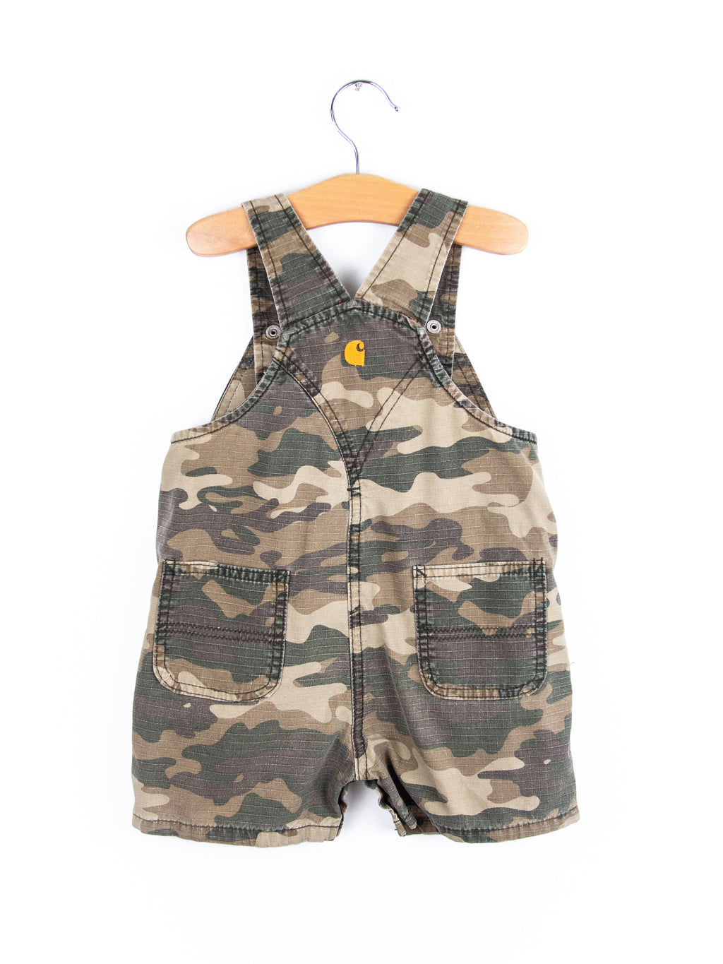 Carhartt Camo Dungaree Shorties - Age 18 months