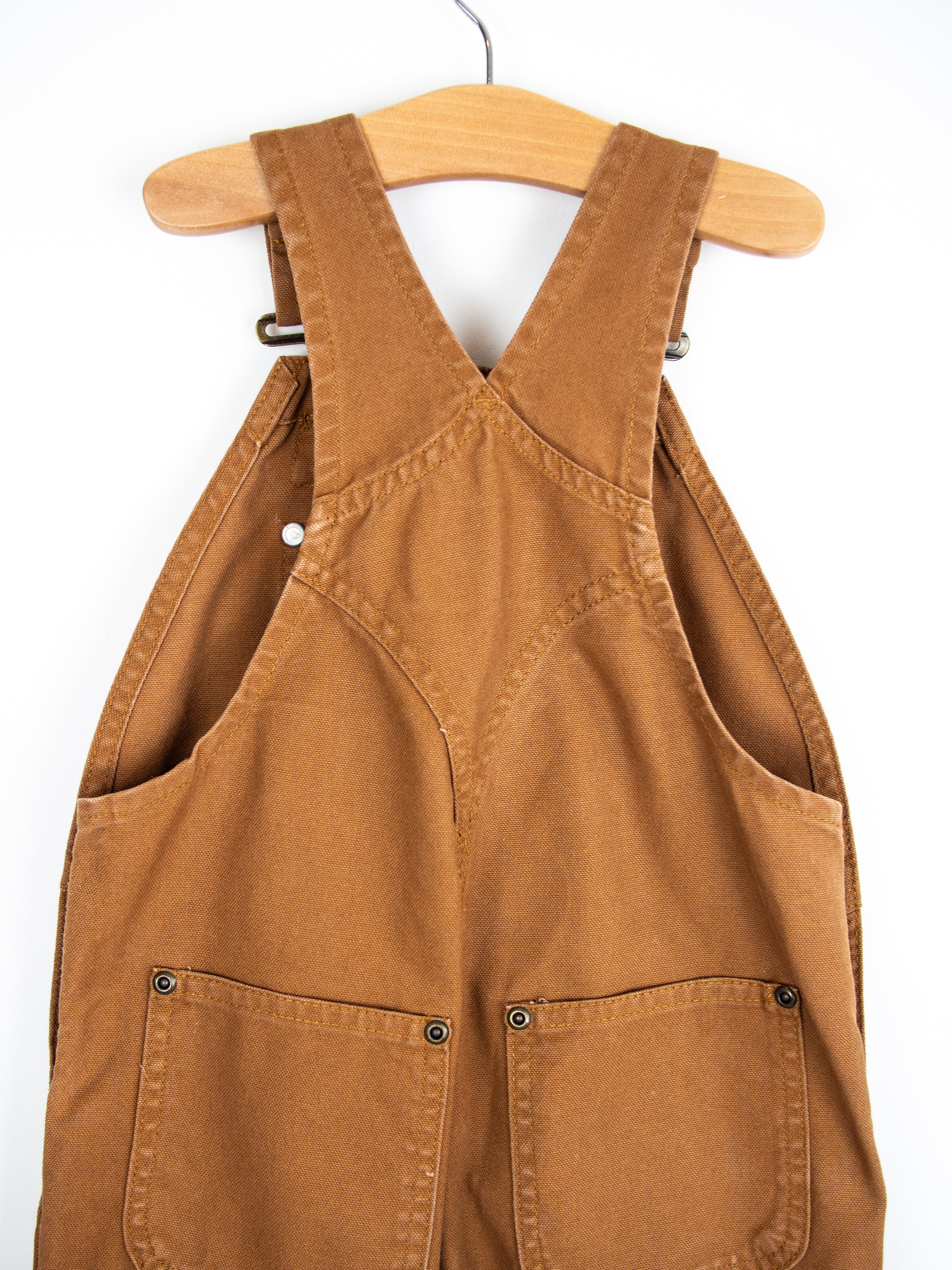 Carhartt Brown Vintage Workwear Dungarees - Age 4T