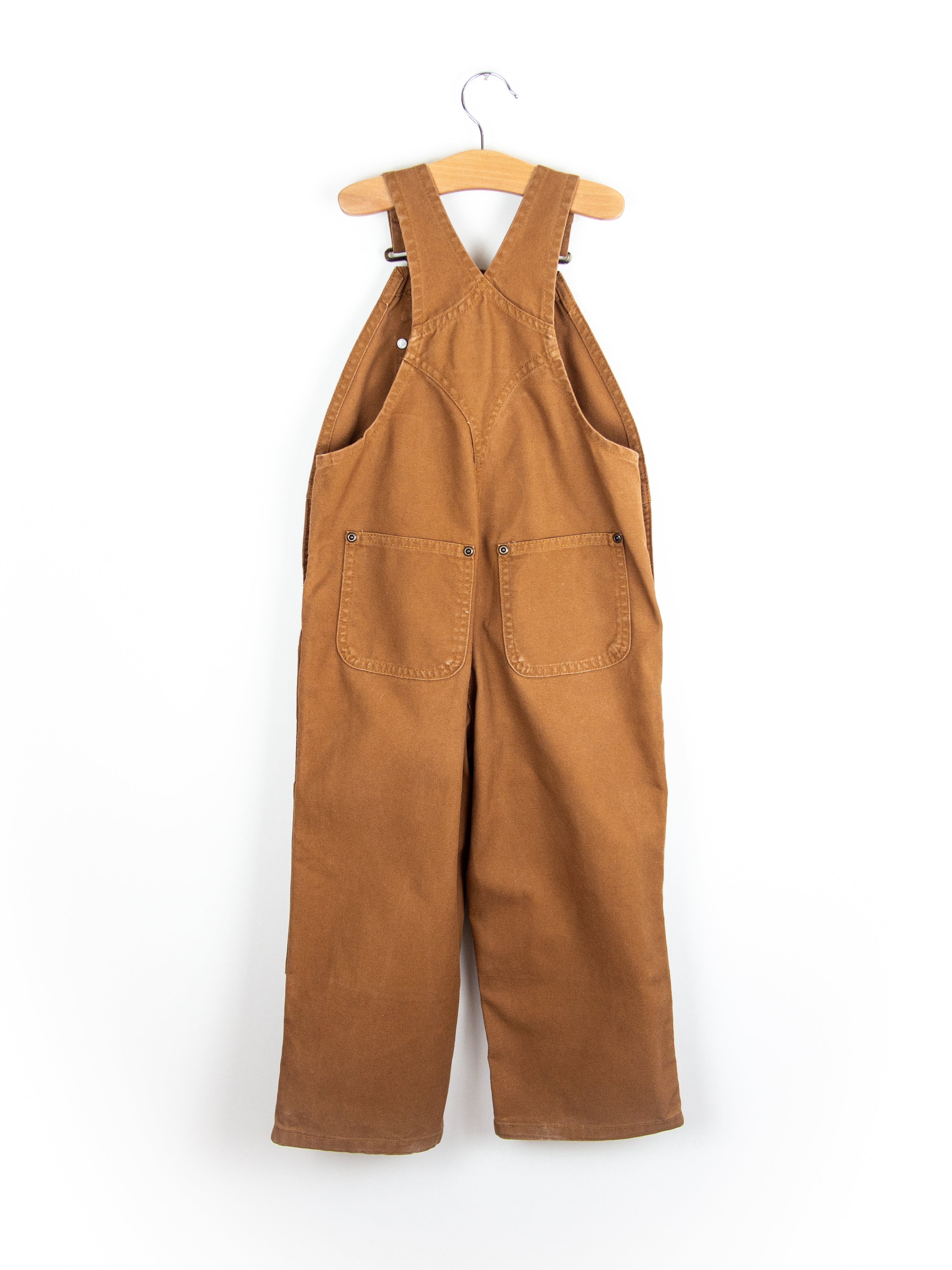 Carhartt Brown Vintage Workwear Dungarees - Age 4T
