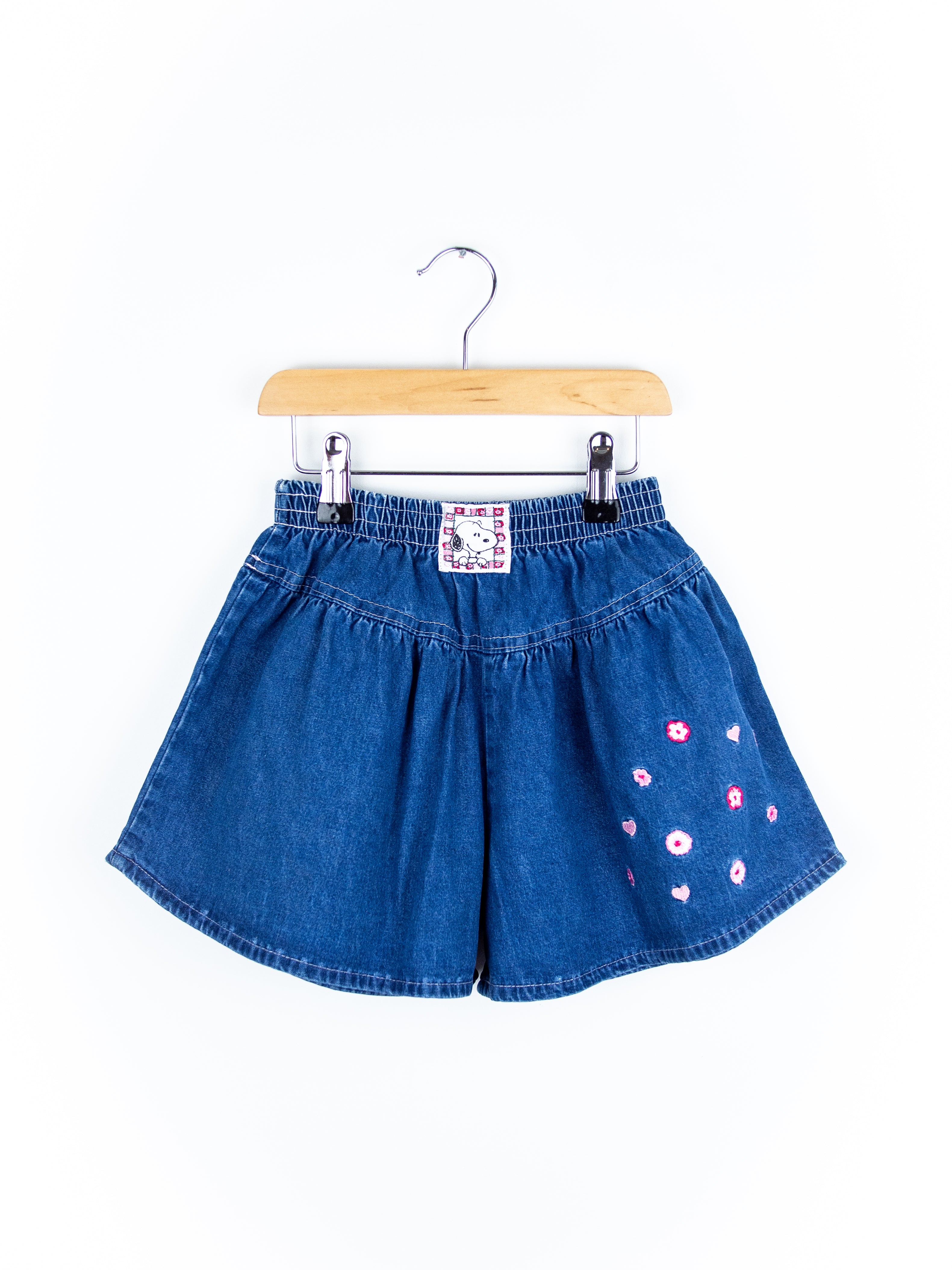 Vintage Snoopy Denim Shorts - Age 4 years