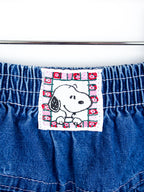 Vintage Snoopy Denim Shorts - Age 4 years