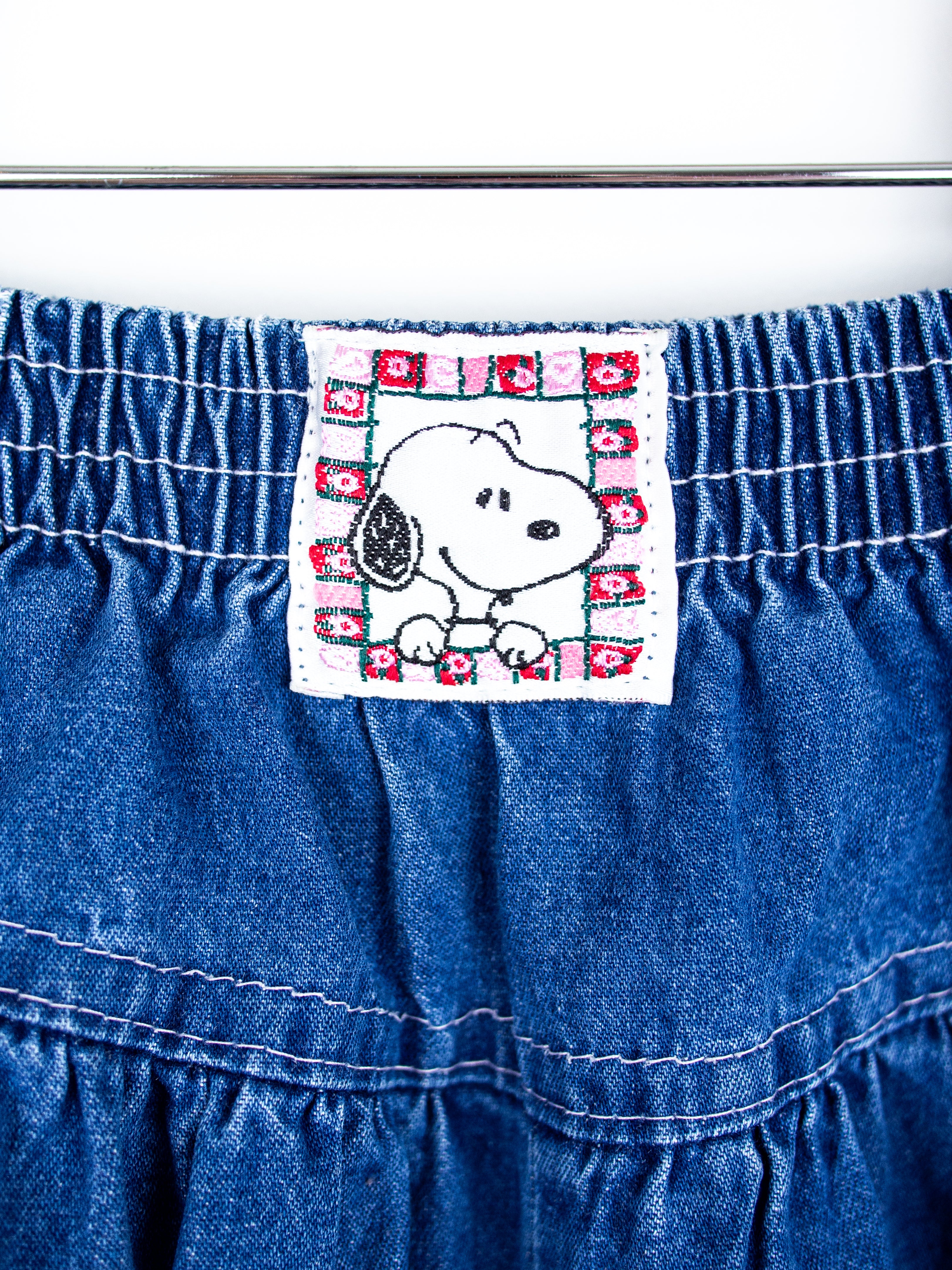 Vintage Snoopy Denim Shorts - Age 4 years