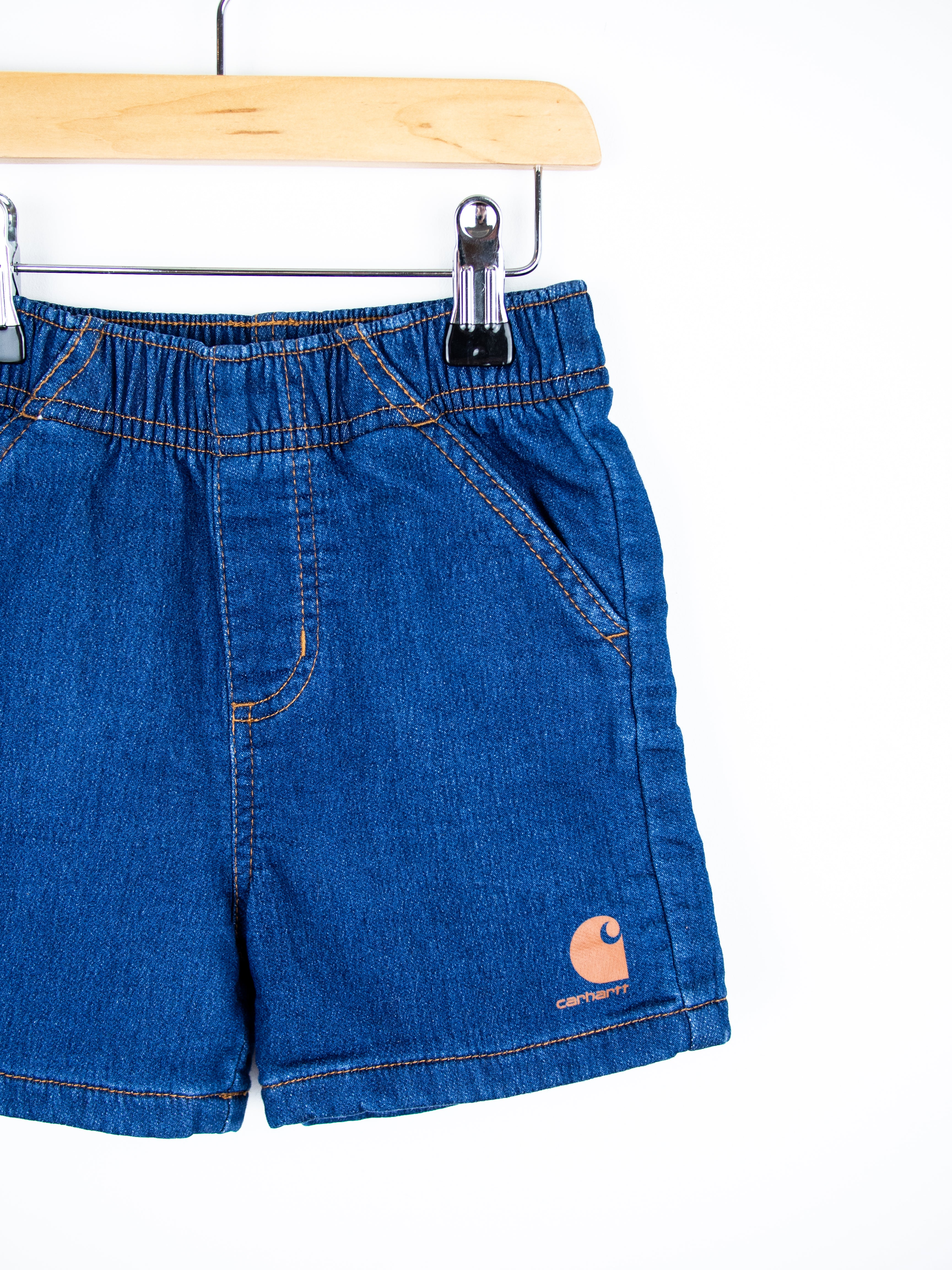 Carhartt Stretch Denim Look Shorts - Age 2-3 years