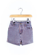 Vintage Stripe Denim Shorts - Age 18-24 months