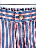 Vintage Stripe Denim Shorts - Age 18-24 months