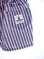 Vintage Stripe Denim Shorts - Age 18-24 months
