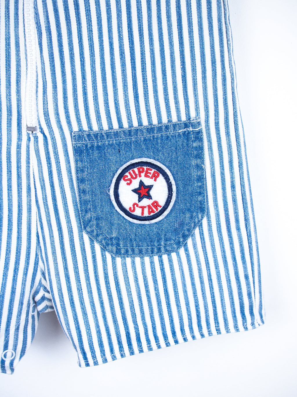 Vintage Stripe Romper - Age 6-9 months