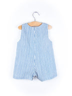 Vintage Stripe Romper - Age 6-9 months