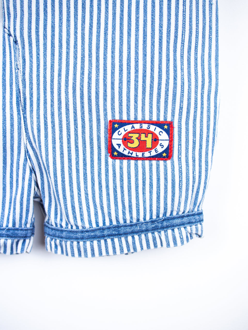 Vintage Stripe Romper with Hood - Age 12 months
