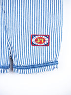 Vintage Stripe Romper with Hood - Age 12 months
