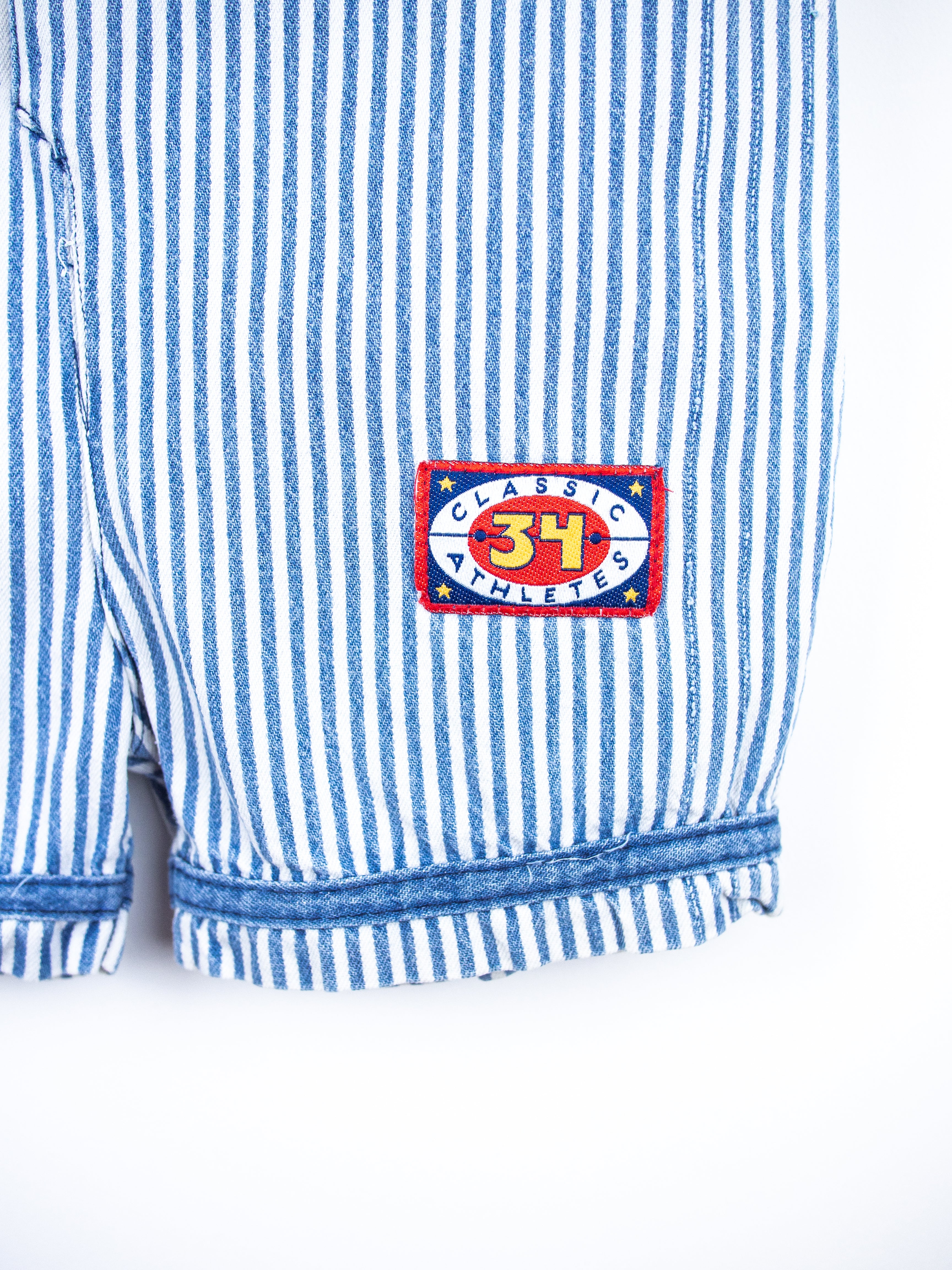 Vintage Stripe Romper with Hood - Age 12 months