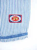 Vintage Stripe Romper with Hood - Age 12 months