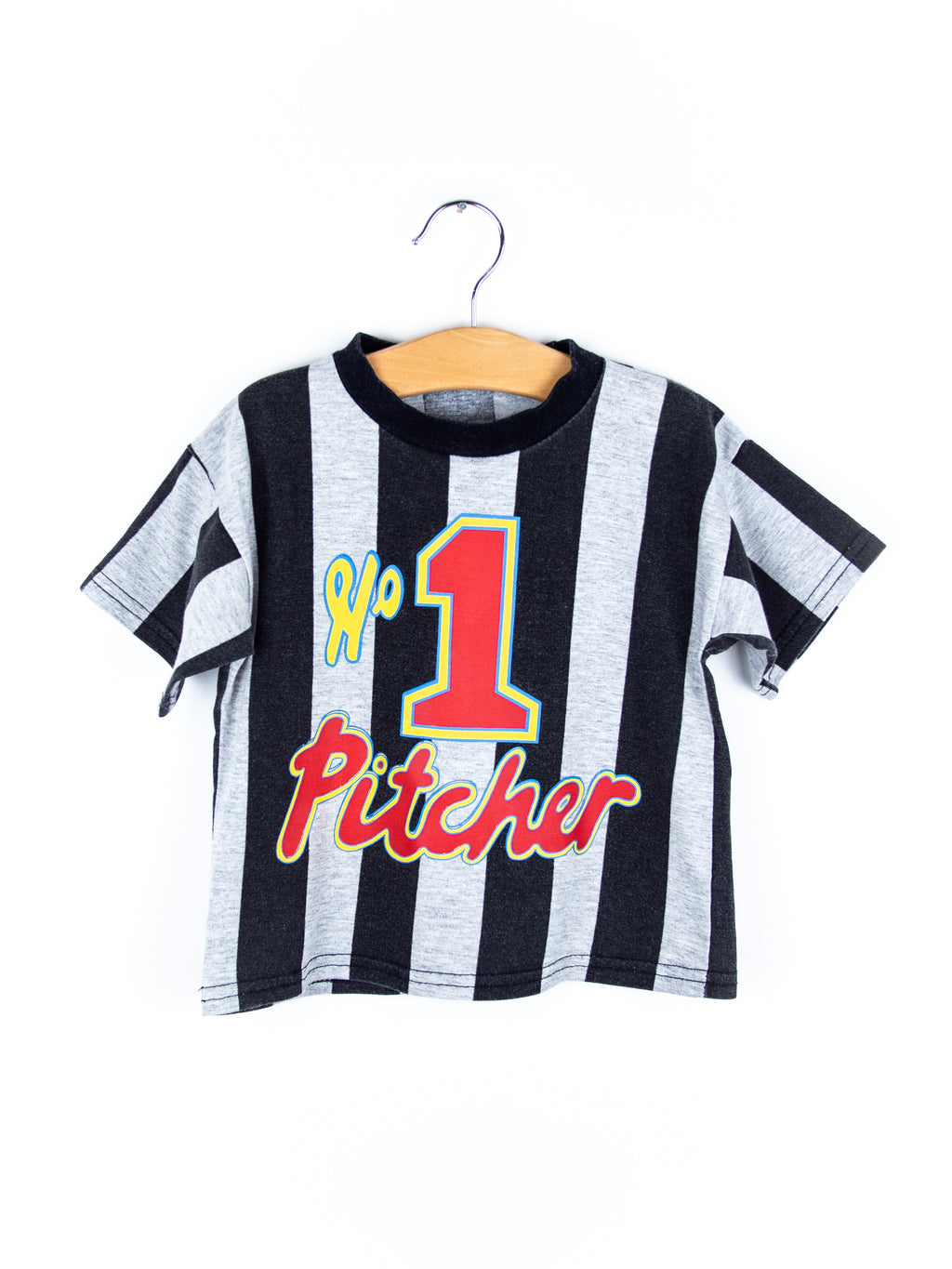 Vintage #1 Pitcher T-Shirt - Age 2 years