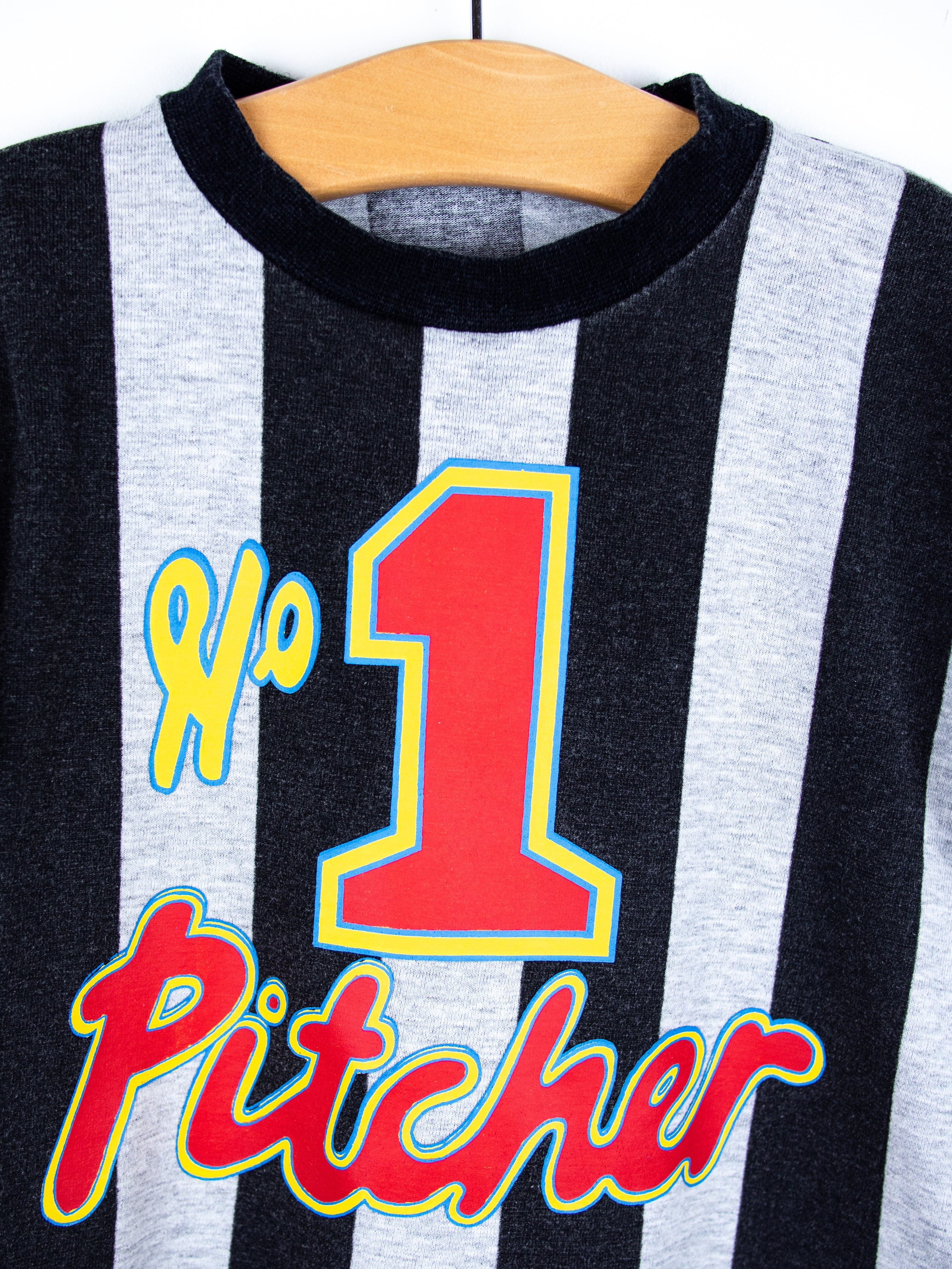 Vintage #1 Pitcher T-Shirt - Age 2 years