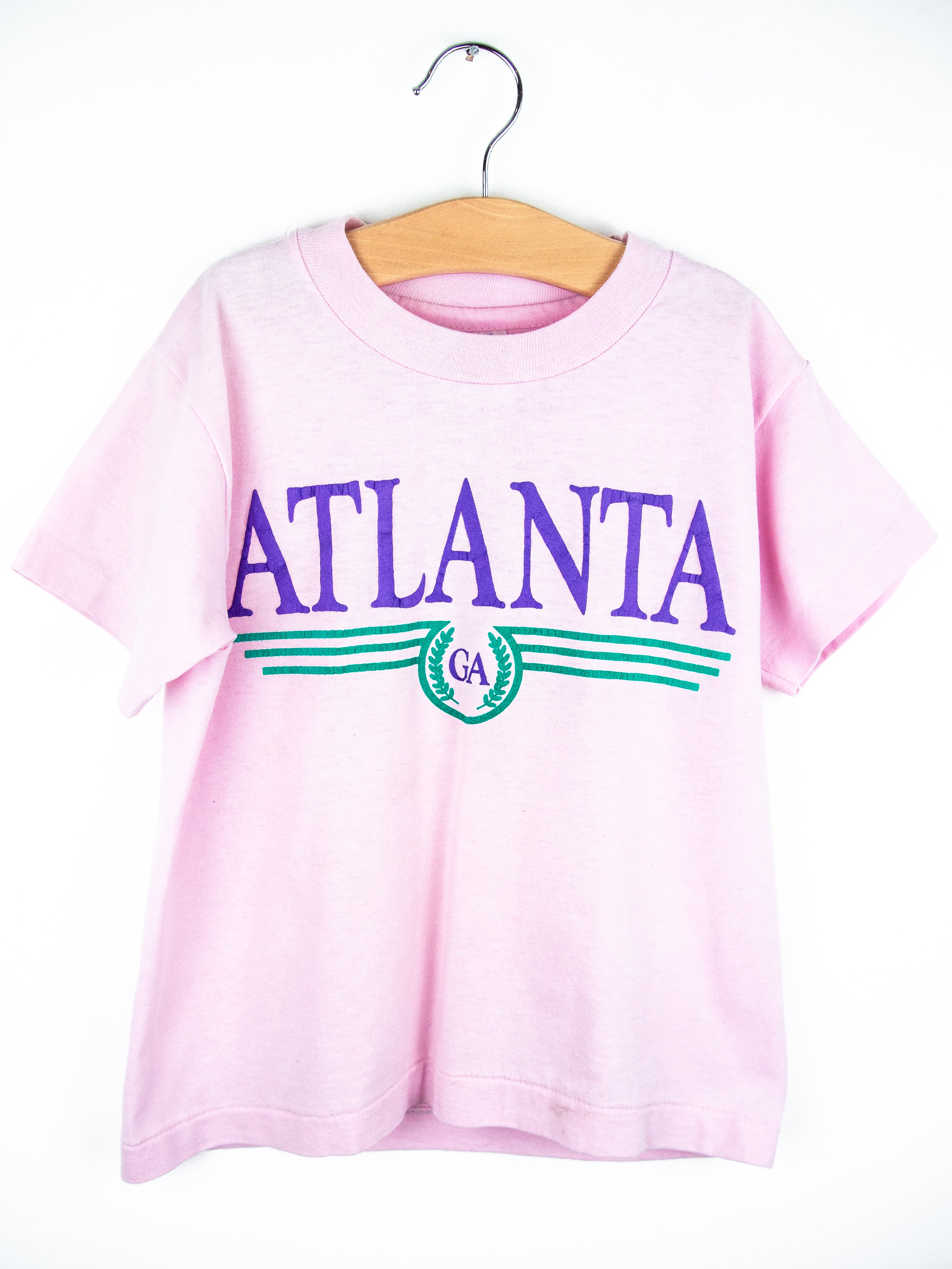 Vintage Pink Atlanta T-Shirt - Age 6 years