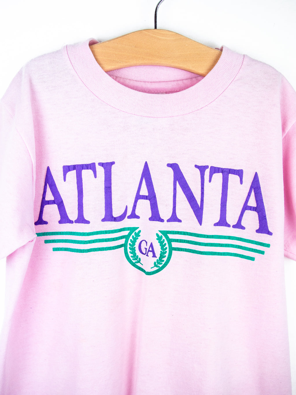 Vintage Pink Atlanta T-Shirt - Age 6 years
