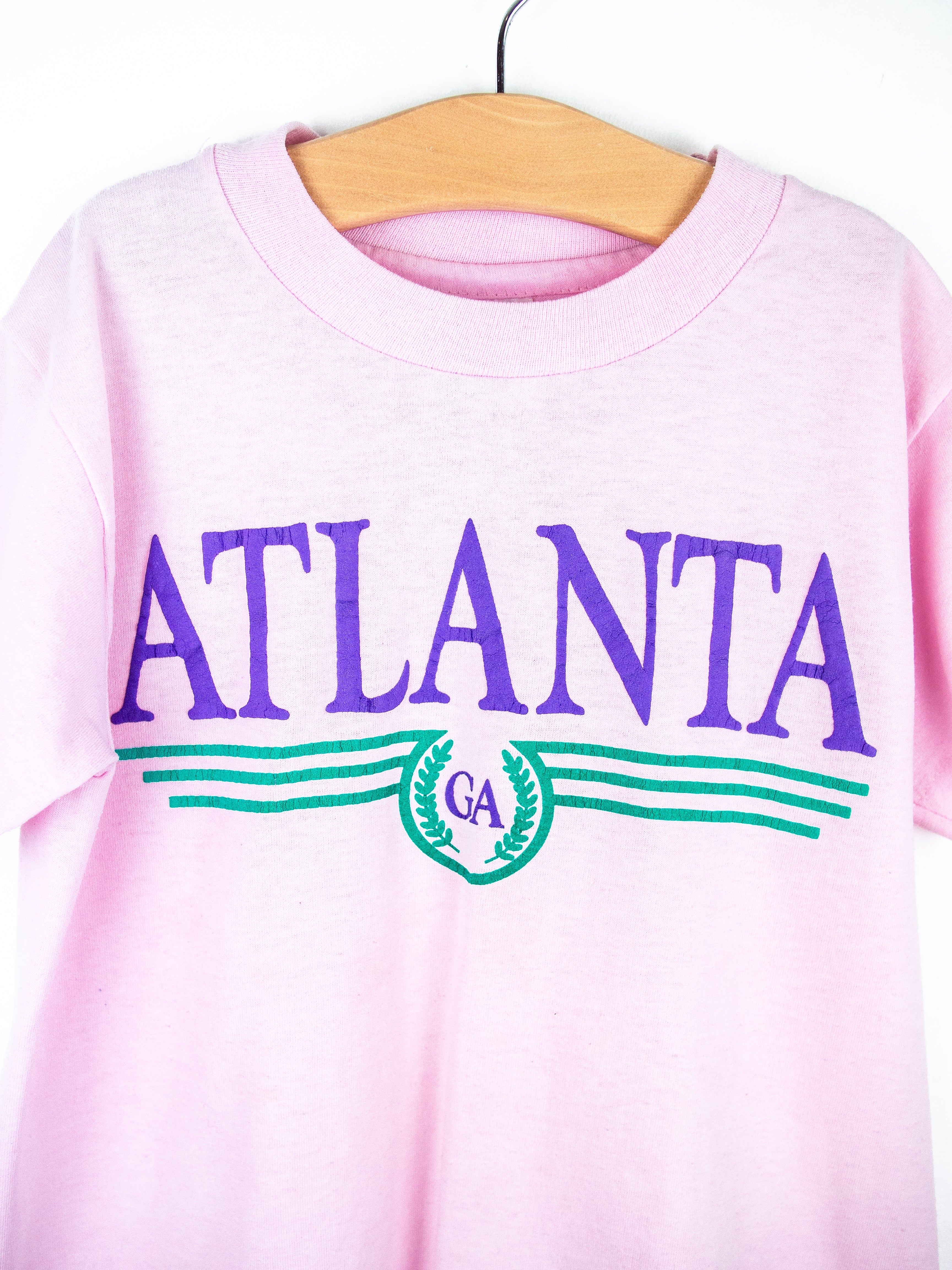 Vintage Pink Atlanta T-Shirt - Age 6 years