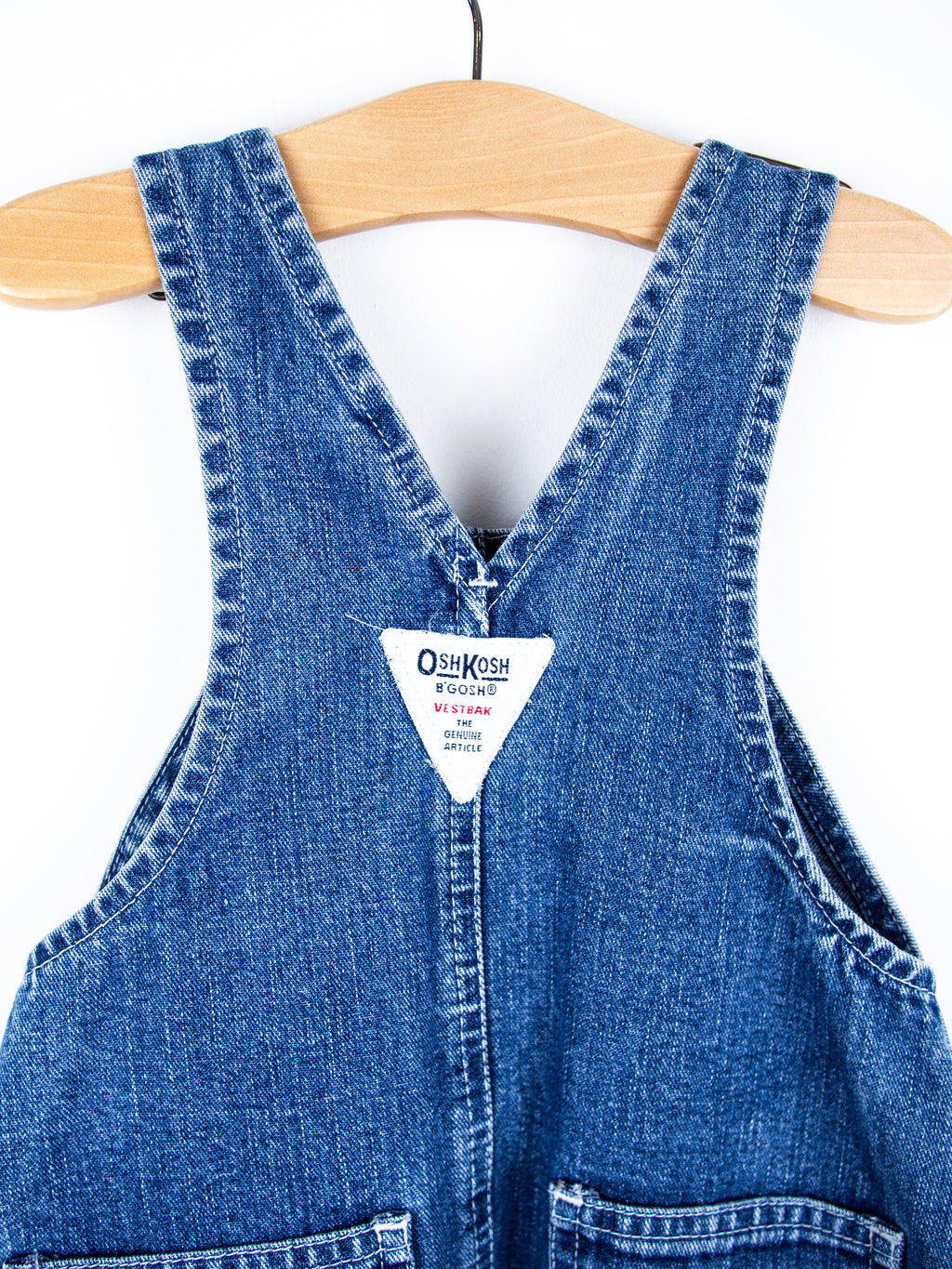 Osh Kosh Denim Dungaree Dress - Age 12 months