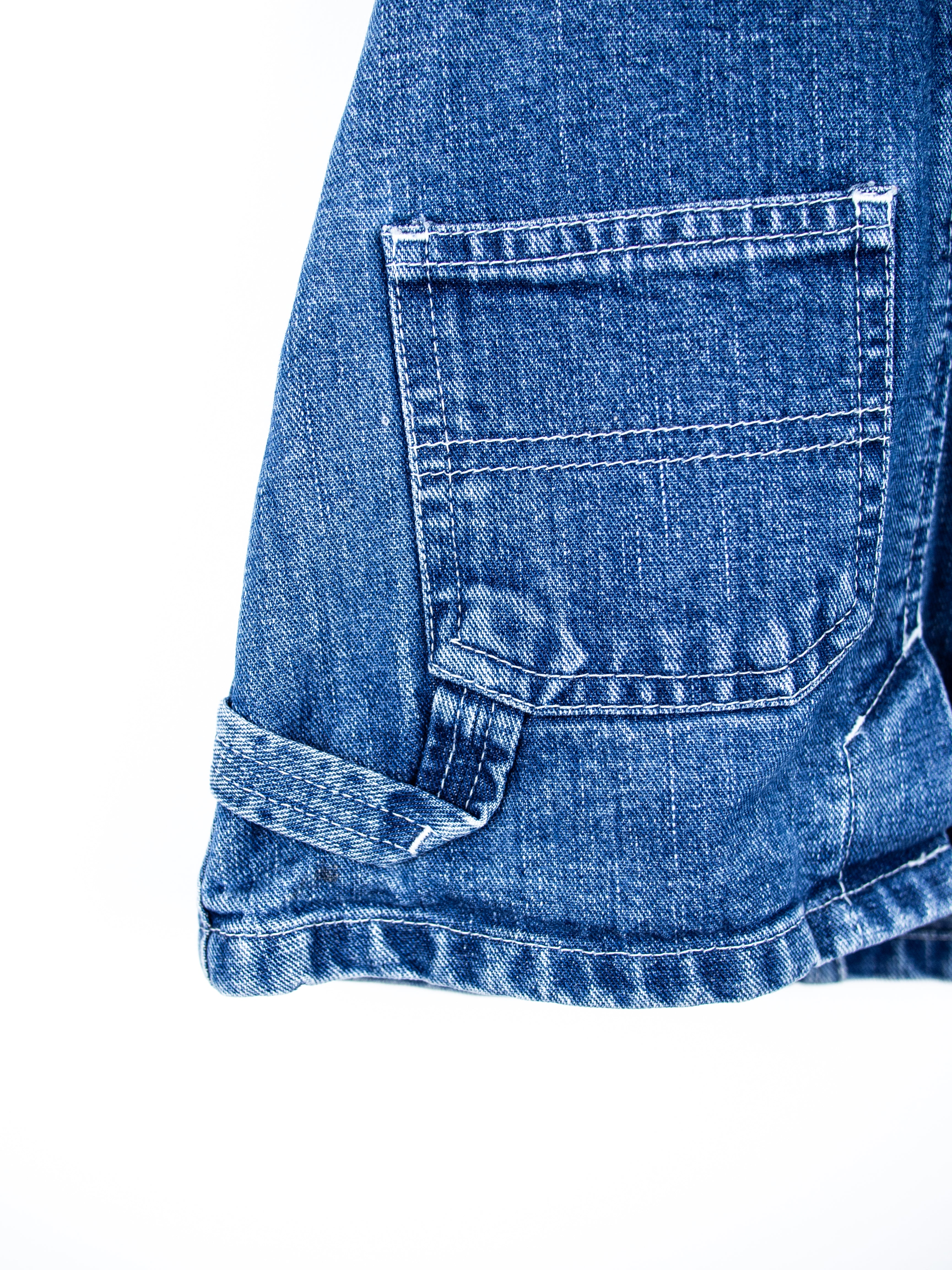 Osh Kosh Denim Dungaree Dress - Age 12 months