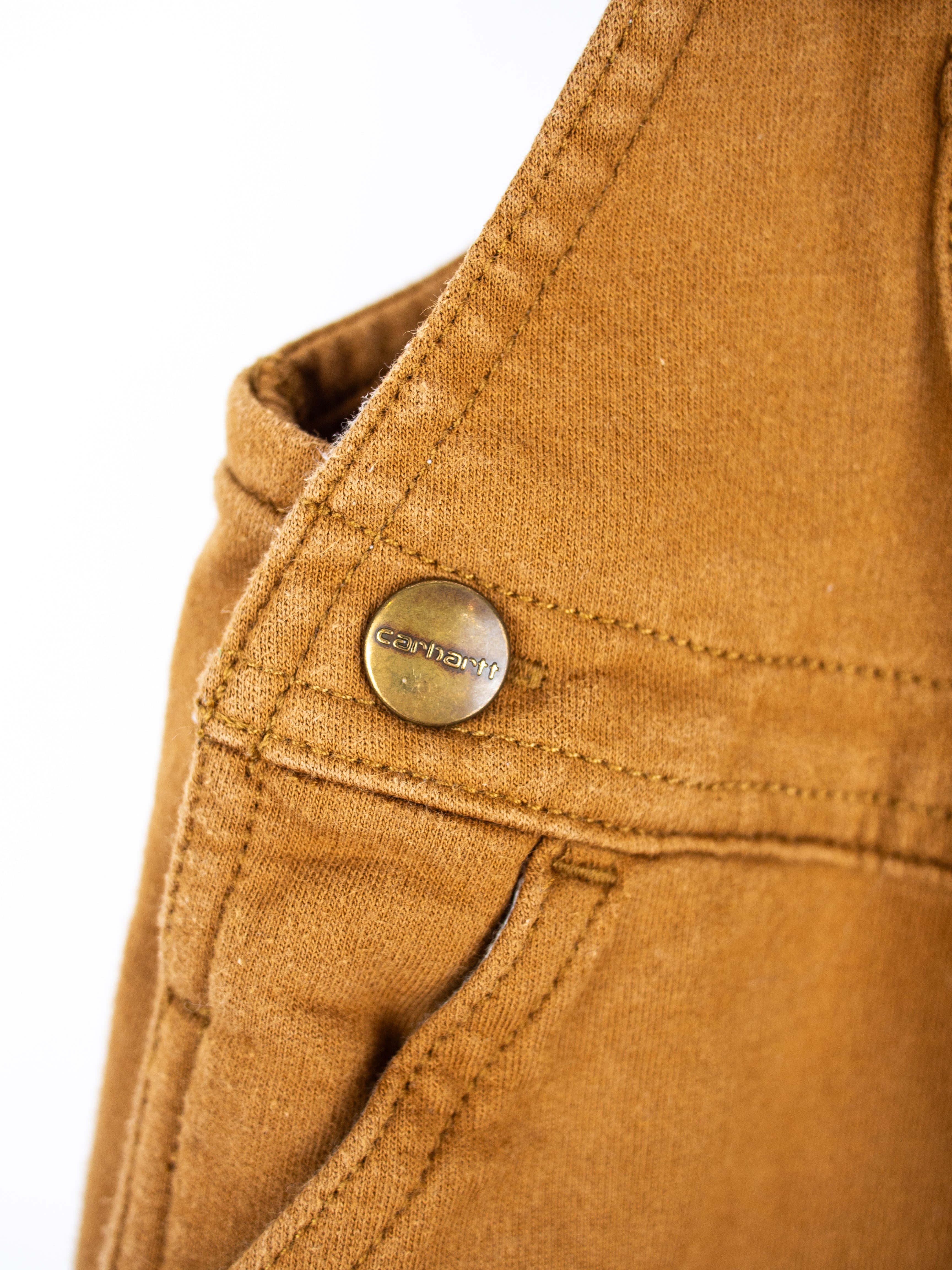 Carhartt Brown Jersey Dungaree Shorties