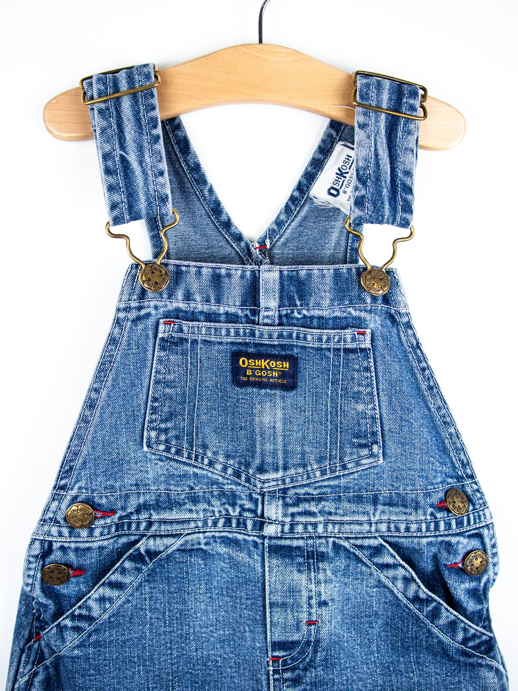 Osh Kosh Denim Dungaree Dress - Age 2 years