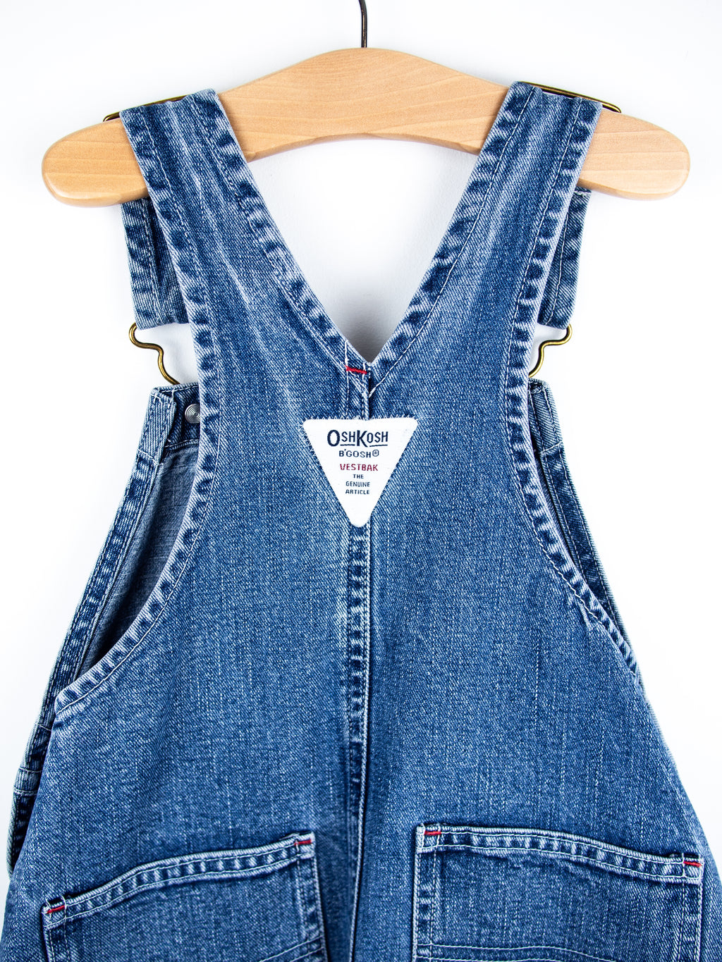 Osh Kosh Denim Dungaree Dress - Age 2 years
