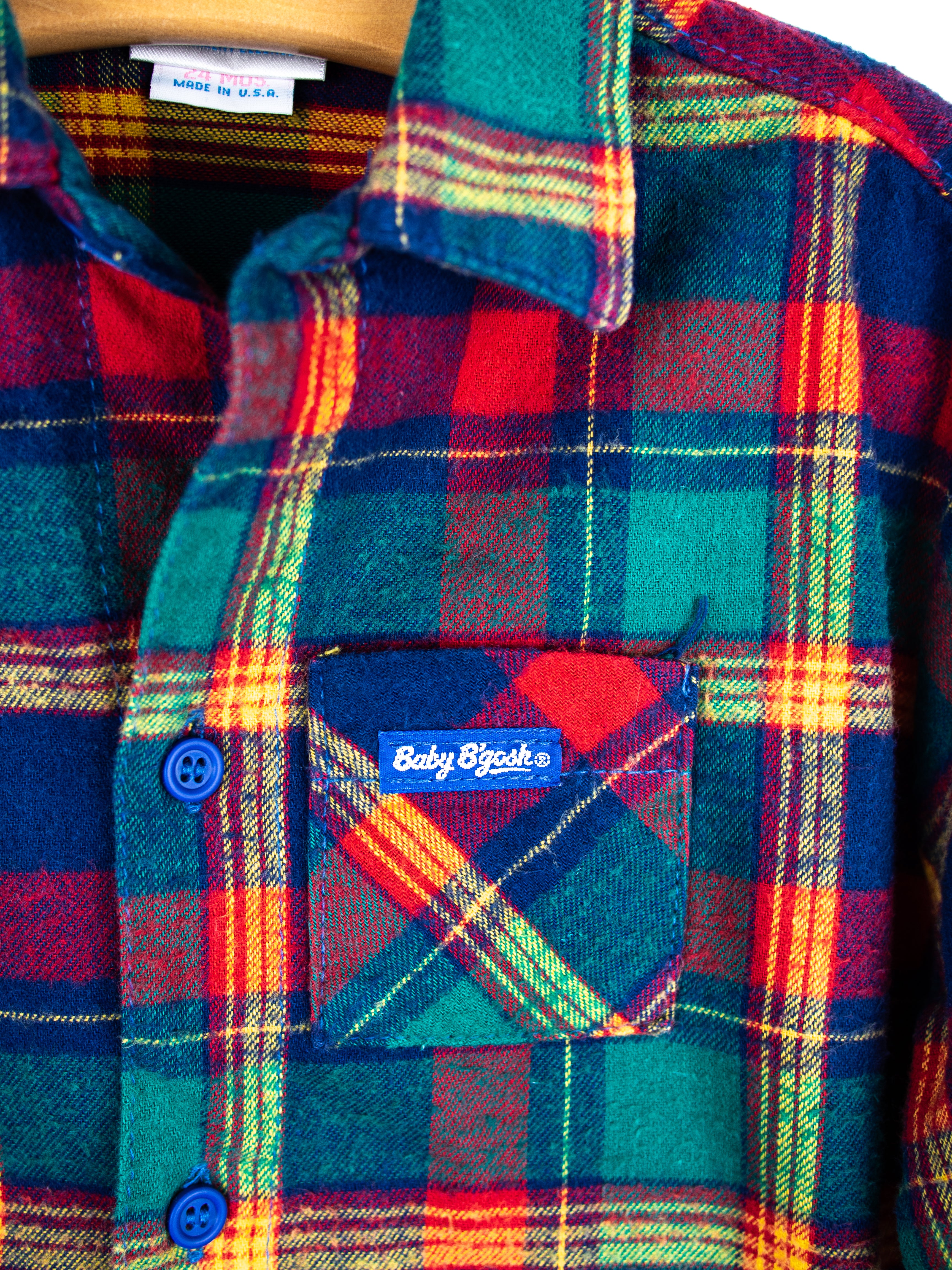 Osh Kosh Multi Check Shirt - Age 24 months