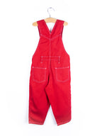 Vintage Red Dungarees - Age 2 years