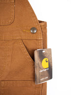 Carhartt Brown Canvas Dungarees - Age 3 months - NEW WITH TAGS