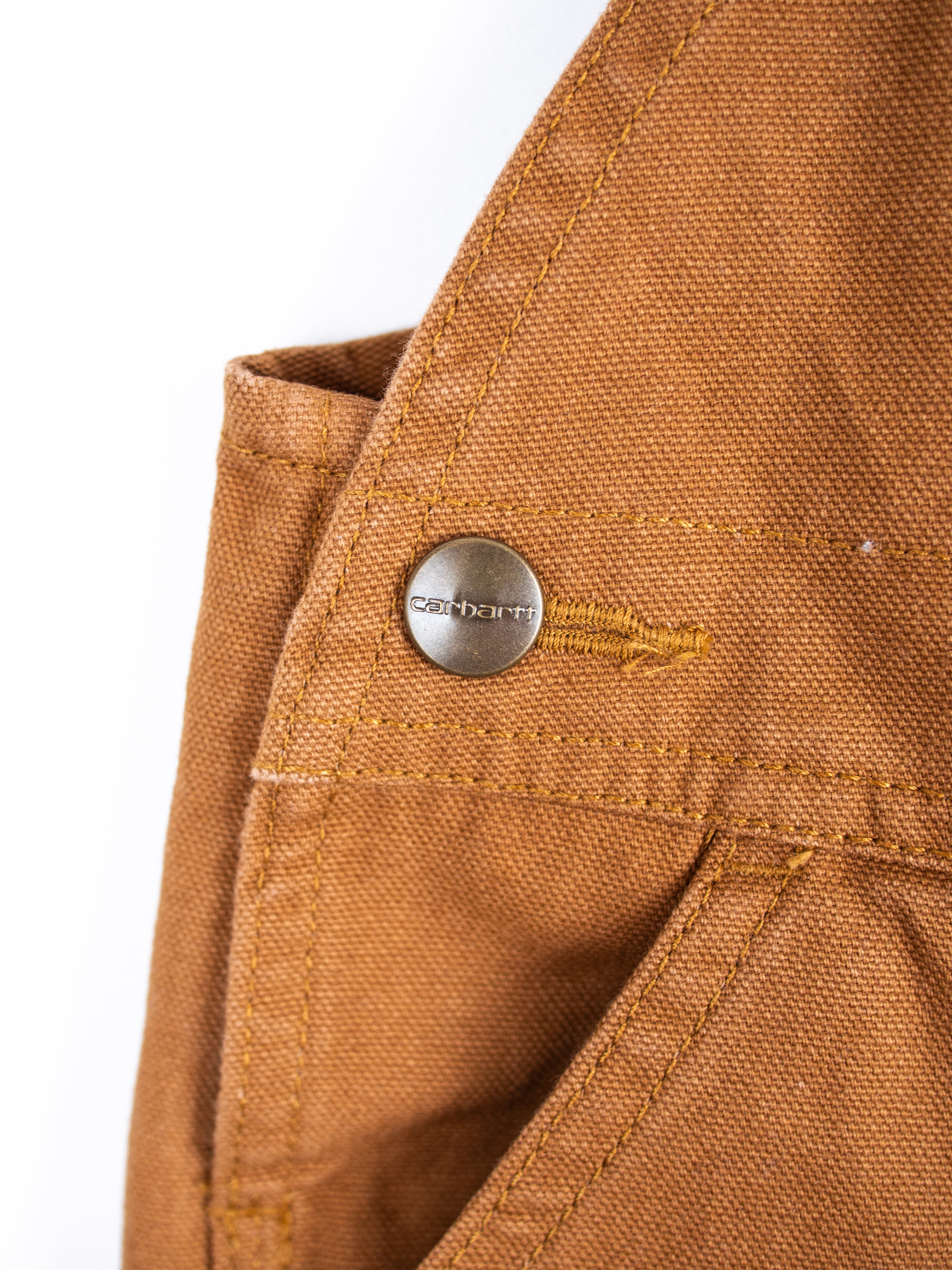 Carhartt Brown Canvas Dungarees - Age 3 months - NEW WITH TAGS