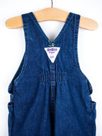 Osh Kosh Denim Rainbow Stitch Dungarees - Age 6 months