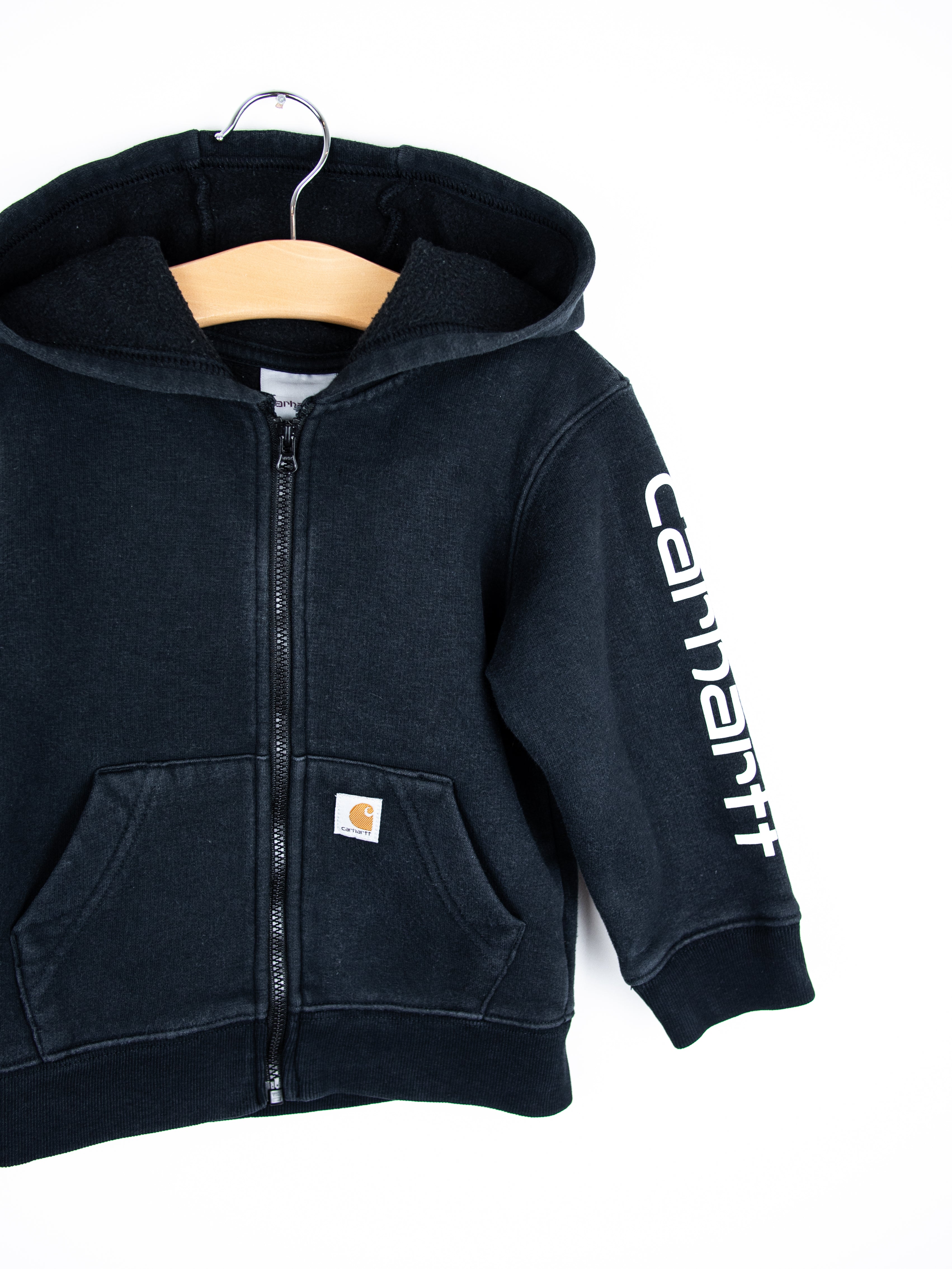 Carhartt Black Hoody - Age 2T