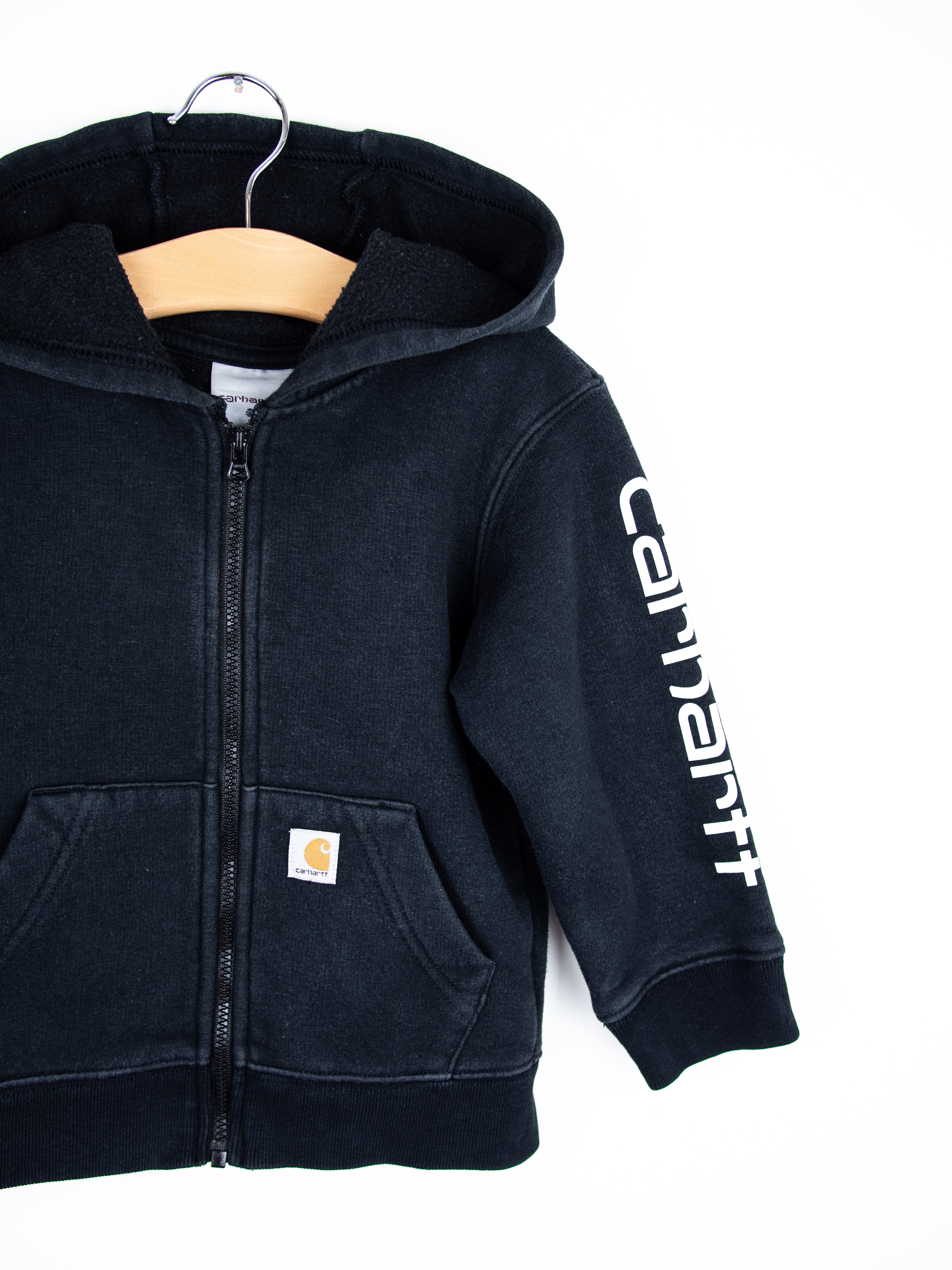 Carhartt Black Hoody - Age 2T