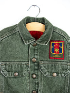 Levi's Vintage Green Denim 'World Preservation' Jacket - Age 2 years