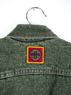 Levi's Vintage Green Denim 'World Preservation' Jacket - Age 2 years