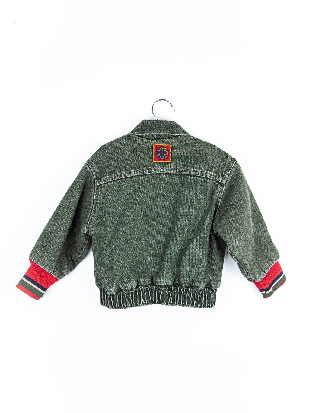 Levi's Vintage Green Denim 'World Preservation' Jacket - Age 2 years