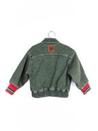 Levi's Vintage Green Denim 'World Preservation' Jacket - Age 2 years