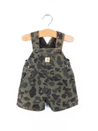 Carhartt Camo Dungaree Shorties - Age 3 months