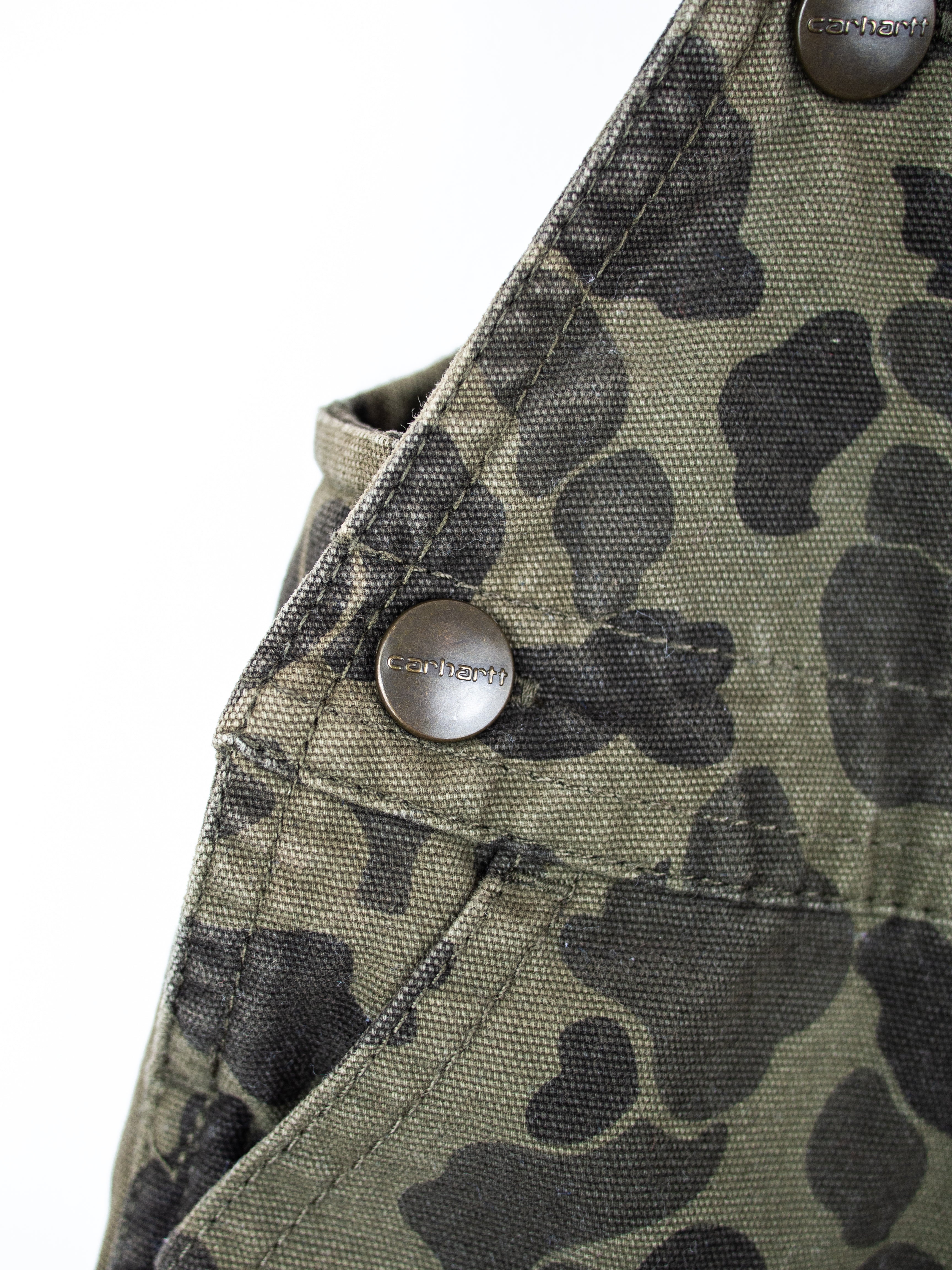 Carhartt Camo Dungaree Shorties - Age 3 months